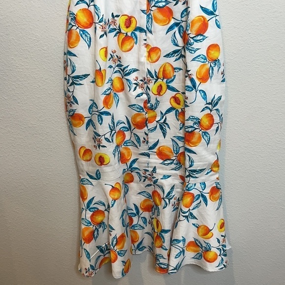 NWT Amanda Uprichard Senorita Dress in Peaches - Picture 9 of 16